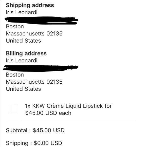 SOLD ✨ Kylie Cosmetics x KKW Liquid Lipstick Set - Picture 4 of 4